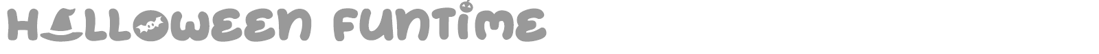 Halloween Funtime font preview